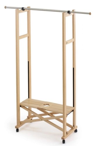 Вешалка напольная -штанга для одежды Arredamenti - ELIOS бук