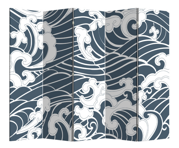 Ширма Nurian 1707 "Волны и драконы"