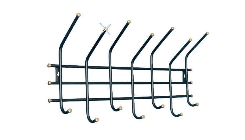 Вешалка настенная 700 (Черный)