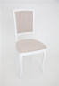 Стул "Дионис" (Белый/ ткань Alba Cream)
