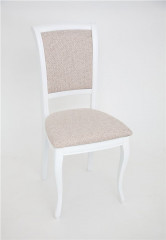 Стул "Дионис" (Белый/ ткань Alba Cream)