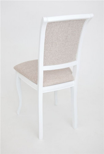 Стул "Дионис" (Белый/ ткань Alba Cream)