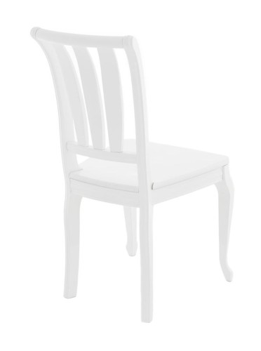 Стул жесткий "Кабриоль" (Тон 9 Эмаль белая)