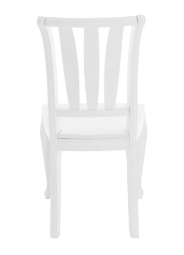 Стул жесткий "Кабриоль" (Тон 9 Эмаль белая)