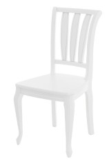 Стул жесткий "Кабриоль" (Тон 9 Эмаль белая)