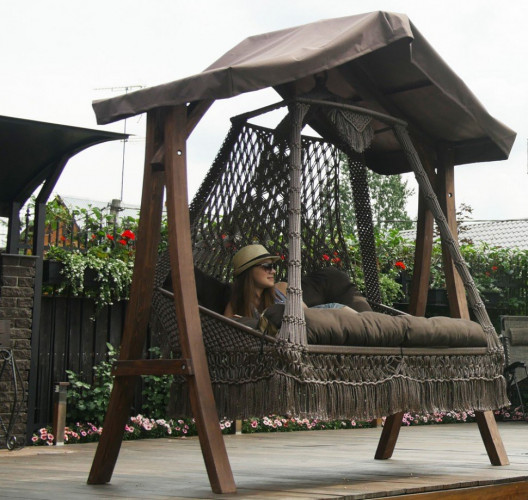 Деревянный каркас с крышей КАРАВЕЛЛА (для качелей СЕАРА) BF