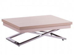 Стол-трансформер Cross LT, выбеленный дуб