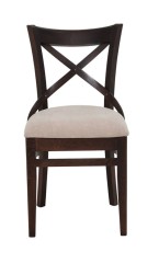 Стул полумягкий "Соло" венский (Тон 8 Венге / ткань:Вивальди 04)