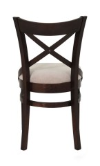 Стул полумягкий "Соло" венский (Тон 8 Венге / ткань:Вивальди 04)