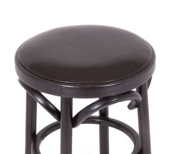 Табурет Венский мягкий (венге, экокожа коричневая)