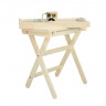 Столик с подносом Лотос (Дуб шампань) Ls