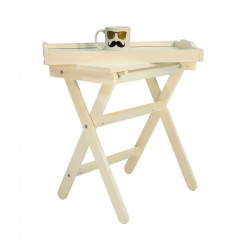 Столик с подносом Лотос (Дуб шампань) Ls