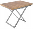 Стол-трансформер Compact (D89/S59 сонома/опоры серебро)