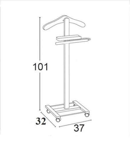 Вешалка для костюма Junior (Arredamenti, Италия)