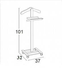 Вешалка для костюма Junior (Arredamenti, Италия)