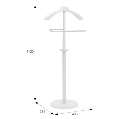 Вешалка для костюма Classic (Белый)