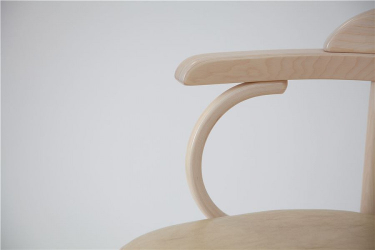 Стул барный 650 Венский мягкий (беленый дуб, экокожа бежевая)