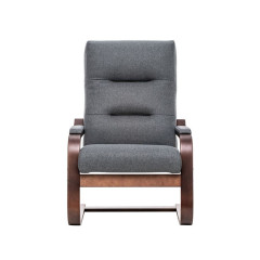 Кресло Оскар (Орех текстура/ткань Малмо 95)