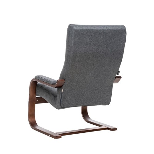 Кресло Оскар (Орех текстура/ткань Малмо 95)