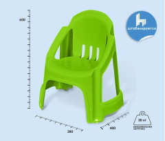 Стул детский PalPlay (зеленый)