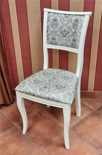 Стул "Кентавр" (Сл. кость (Эмаль 11) /ткань Imperator))