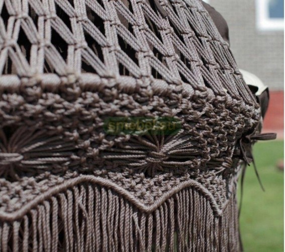 Подвесное плетеное кресло CARTAGENA цвет коричневый без каркаса BF