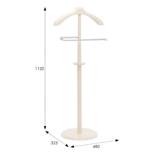 Вешалка для костюма Classic (Слоновая кость)