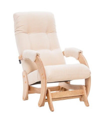 Кресло-маятник Модель 68 (Verona Vanilla / Дуб / Шпон)