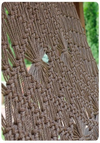 Подвесные плетеные качели СЕАРА с каркасом (комплект) BF