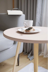 Стол журнальный круглый Бекс 450 (450х450х450) ТЛ