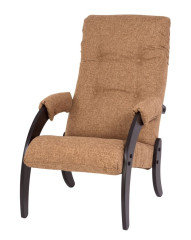 Кресло для отдыха Модель 61 (венге/ Мальта -17) Ткань