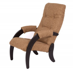 Кресло для отдыха Модель 61 (венге/ Мальта -17) Ткань