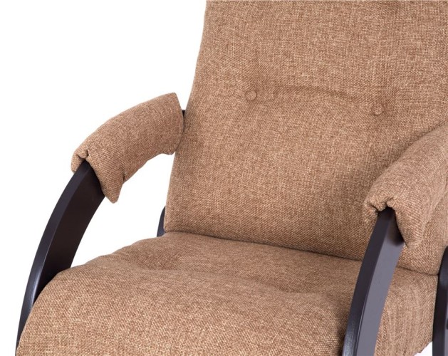 Кресло для отдыха Модель 61 (венге/ Мальта -17) Ткань