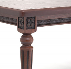 Журнальный стол &quot;Верона-Т&quot; (Темный орех+патина) RB