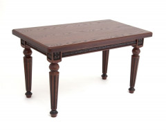 Журнальный стол &quot;Верона-Т&quot; (Темный орех+патина) RB