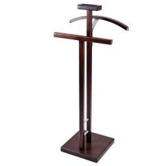 Костюмная вешалка &quot;Галант 340&quot; Металлик / Темно-коричневый