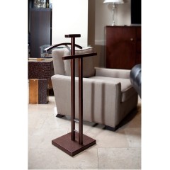 Костюмная вешалка &quot;Галант 340&quot; Металлик / Темно-коричневый