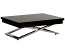 Стол-трансформер Cross GW, черный глянец