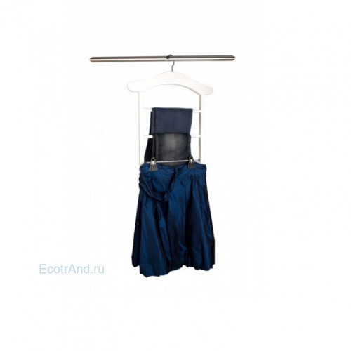 Вешалка-плечики для костюма с юбкой Milady (Белый) (Arredamenti, Италия)