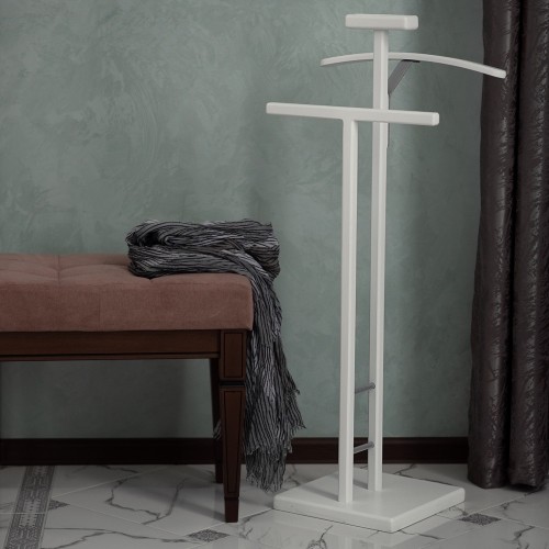 Костюмная вешалка "Галант 340" Металлик / Белый