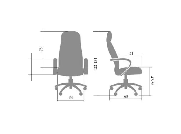 Кресло руководителя Стиль нат кожа крем/дерево, МТГ подл лагуна ИМ