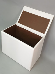 Тумба для постельного белья (белый)