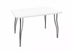 Стол для кафе ВТ 120х80 ЛДСП 25 мм белый