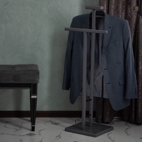 Костюмная вешалка "Галант 340" Черный / Серый графит