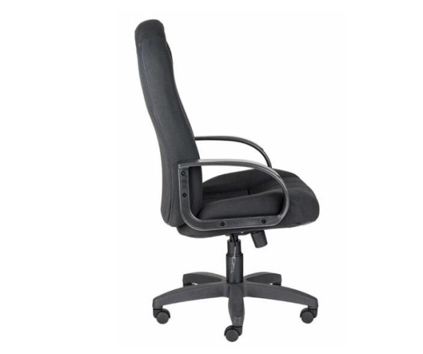 Офисное кресло руководителя «Гармония ультра» ткань черный пласт ИМ