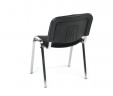 Стул для посетителей ИЗО хром ткань C11 черный