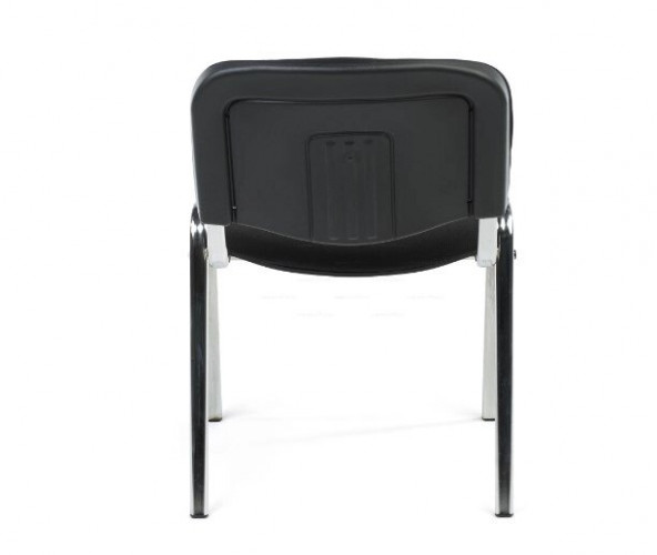 Стул для посетителей ИЗО хром ткань C11 черный