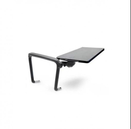 Стул для посетителей  ИЗО хром ткань C38 т. серый