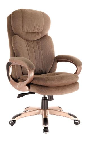 Кресло руководителя Boss T Ткань Коричневый ЕР