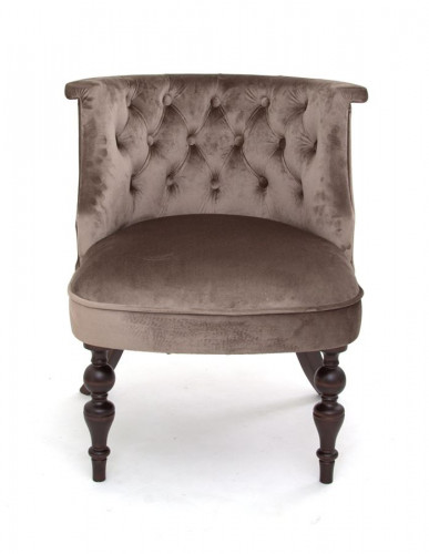 Кресло Бархат (темный тон / 15 - коричневый)